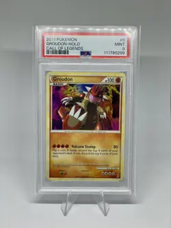 2011 Pokemon Groudon Call of Legends 6/95 Holo Rare PSA 9 - Image 1