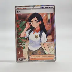 Pokemon Card Eri 136/131 Prismatic Evolutions Holo Full Art NM Ultra Rare - Image 2