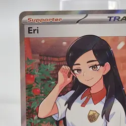 Pokemon Card Eri 136/131 Prismatic Evolutions Holo Full Art NM Ultra Rare - Image 3