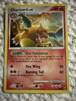 MUST SEE: Pokemon TCG CHARIZARD 1/99 Platinum ARCEUS SERIES *FREE SHIPPING - Image 1