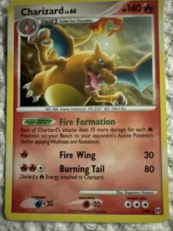 MUST SEE: Pokemon TCG CHARIZARD 1/99 Platinum ARCEUS SERIES *FREE SHIPPING - Image 2
