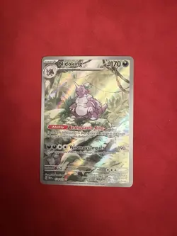 Pokemon TCG Scarlet & Violet Nidoking 174/165 Holo Illustration Rare Near Mint/M - Image 1