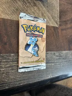 1st Edition Fossil Pokemon Booster Pack Lapras Factory Sealed 21.00 HEAVYU! 742818060714 - Image 4