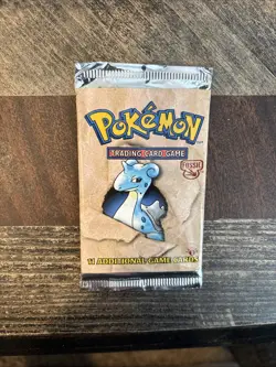 1st Edition Fossil Pokemon Booster Pack Lapras Factory Sealed 21.00 HEAVYU! 742818060714 - Image 5