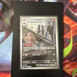 Pokemon TCG Team Rocket’s Dugtrio 239/217 Illustration Rare Ascended Heroes NM - Image 1