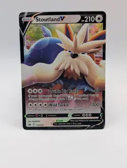 Stoutland V 116/159 - Pokemon Crown Zenith - Lightly Played Ultra Rare Holo - Image 1