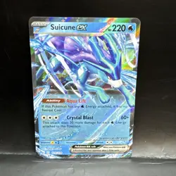 Pokemon TCG Classic Collection Holo Suicune EX CLB 010/034 Near Mint SV - Image 1