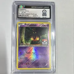 Pumpkaboo Pokemon League Challenge 056/146 Promo CGC World Record 1 of 1 2014 - Image 1