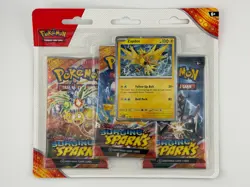 Pokemon TCG: S&V Surging Sparks Booster Bundle, 3-Pack Blister, & Sleeved Pack - Image 3