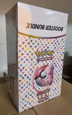 Pokemon TCG: 151 Booster Bundle Sealed Display Case (10 Sealed Bundles) SV3.5 - Image 1