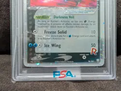 Pokemon TCG PSA 9 - Team Rocket Returns Rocket's Articuno EX #96 Holo 2004 - Image 5