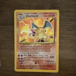 Pokemon Charizard Base Set (4/102) 1999 English TCG Vintage - Image 4