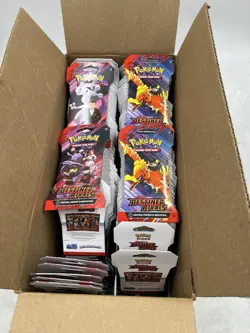 Pokemon Scarlet Violet Destined Rivals Booster Sleeved Box Of 123 Packs New - Image 1