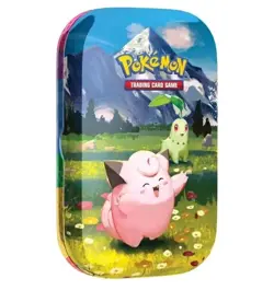 Pokemon TCG: Mega Evolution—Ascended Heroes Mini Tin: Clefairy & Chikorita X4 - Image 2