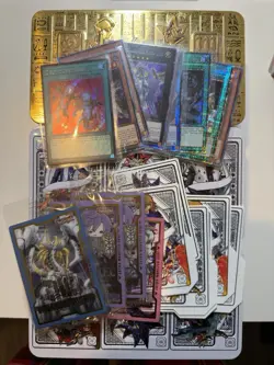 Yu-gi-oh 3 Empty Tins (150+ Bulk Cards, Common, Ultra Rare, Starlight Rare Etc.) - Image 2