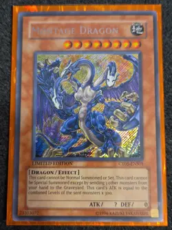 Yugioh Montage Dragon CT05-ENS01 Secret Rare Limited Edition NM - Image 1