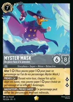 Lorcana - Myster Mask - De glace face a la pression - MINT/NMINT - FR - Image 1