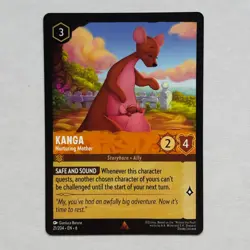 Kanga 21/204 Disney Lorcana Azurite Sea Regular Rare Card NM - Image 1