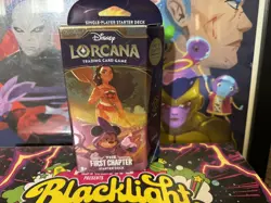 DISNEY Lorcana The First Chapter Starter Deck New - Image 1