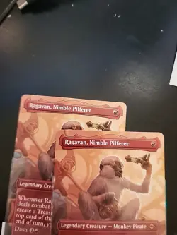 MTG Magic 1 x Ragavan Nimble Pilferer #315 - MH2 Heavily Shuffled Borderless 2/2 - Image 3