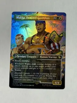 Wakka, Devoted Guardian Chocobo Track FOIL (FIC 0477) MTG Final Fantasy 2025 - Image 1