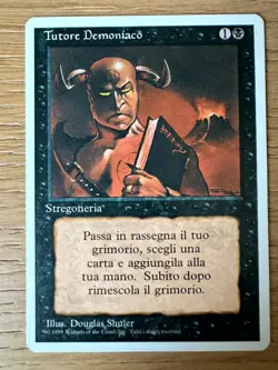 MAGIC - Demonic Tutor / 2nd Edition (ITA Revised) - MTG ITA FWB - Image 1