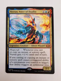 Veyran, Voice of Duality Commander: Tarkir: Dragonstorm • Regular MTG - Image 1