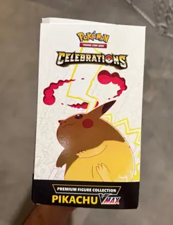 Pokemon TCG Celebrations 25th Anniversary Premium Figure Collection Pikachu VMAX - Image 4