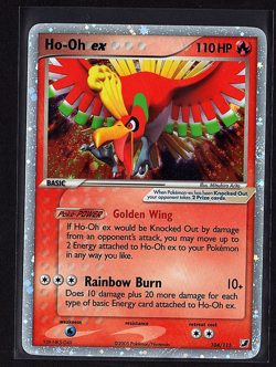 2005 Pokemon EX Unseen Forces Ho-oh EX #104/115 Holo Rare Foil - Image 1