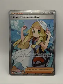 Pokemon Lillie's Determination 169/132 Me01: Mega Evolution Holo - Image 1