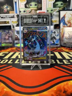 TAG 9 Mega Charizard X EX 023 – 2025 Pokemon Mega Evolution Promo Holo - Image 1