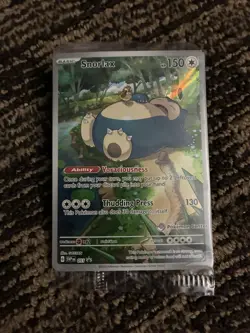 SNORLAX POKEMON 151 POKEMON CENTER ETB EXCLUSIVE STAMPED PROMO SV051 SEALED - Image 2