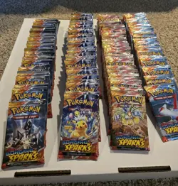 POKEMON TCG: 115 SURGING SPARKS BOOSTER PACKS SEALED PACKS SV08 ✅ - Image 2