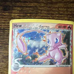 Pokemon TCG Mew Delta Species Holo Rare Basic 3/17 60 HP Psychic 2007 - Image 5