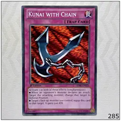 Kunai with Chain - SDBE-EN035 - Common 1st Edition Yugioh - Image 1