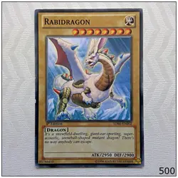 Rabidragon - SDBE-EN002 - Common 1st Edition Yugioh - Image 1