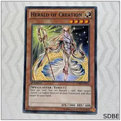 Herald of Creation - SDBE-EN015 - Common 1st Edition Yugioh - Image 1