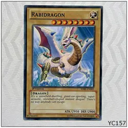 Rabidragon - SDBE-EN002 - Common 1st Edition Yugioh (YC157) - Image 1