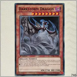 Darkstorm Dragon - SDBE-EN008 - Common 1st Edition Yugioh - Image 1