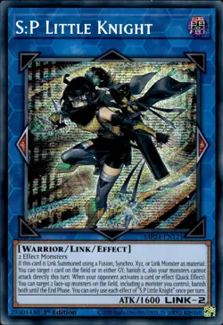 S:P Little Knight - Prismatic Secret Rare 1st Edition MP24-EN121 - NM - YuGiOh - Image 1