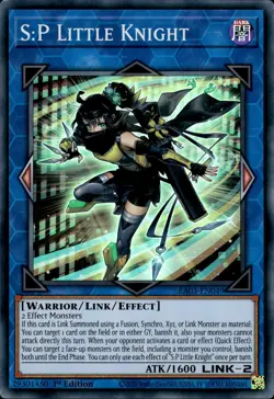 S:P Little Knight - Super Rare 1st Edition RA03-EN049 - NM - YuGiOh - Image 1