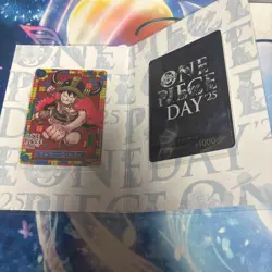 Monkey D. Luffy P-110 One Piece Day Japanese Premium Card Promo Sealed - Image 2