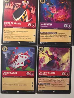 Lorcana Disney Alice In Wonderland (8) Cards LP Common - Image 4