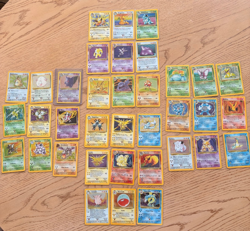 Pokemon card lot of 36 holos - WOTC/Jungle/Vintage/1st Edition/Fossil/Base Set - Image 1