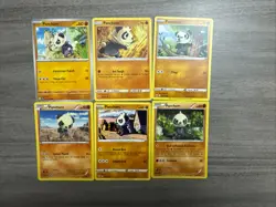 Pancham Pangoro Pokemon Card Collection Lot Of 12 With Reverse Holo - Image 3