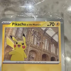 Pikachu At The Museum JUMBO Promo card - SEALED - Pokemon TCG ✅✅ - Image 2
