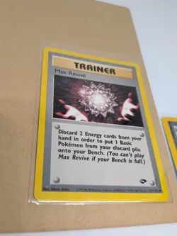 Max Revive 117/132 Gym Challenge Pokemon Card - Image 2