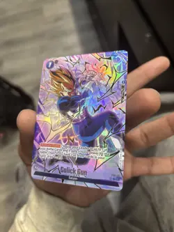 Dragon Ball Super Card Game Vegeta FS02-15 Foil Galick Gun Activate Battle Card - Image 2