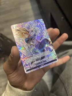 Dragon Ball Super Card Game Vegeta FS02-15 Foil Galick Gun Activate Battle Card - Image 3