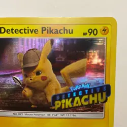 Pokemon TCG Card Detective Pikachu SM170 Stamped 2019 Black Star Promo Holo NM - Image 3